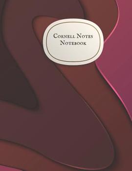 Paperback Cornell Notes Notebook: 8.5x11 Beautiful Cornell Method Book with 150 pages for University Level Note Taking Book