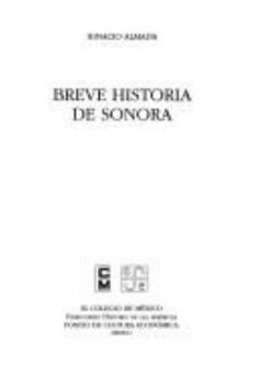 Paperback Breve Historia de Sonora [Spanish] Book