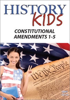 DVD History Kids - Constitutional Amendments 1-5 Book