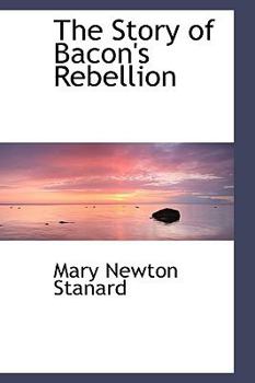 Paperback The Story of Bacon's Rebellion Book