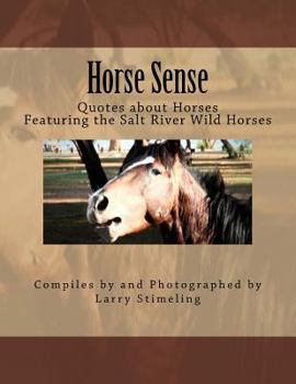Paperback Horse sense: Quotes about Horses Book