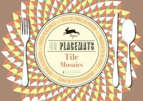 Paperback Tile Mosaics : Placemat Pad Vol 10 Book