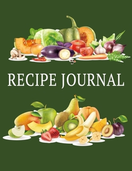 Paperback Recipe Journal: Large, Blank Kitchen Cookbook Companion For Passionate Cooks and Chefs Book