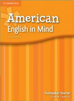 Paperback American English in Mind Starter Testmaker Audio CD [With CDROM] Book