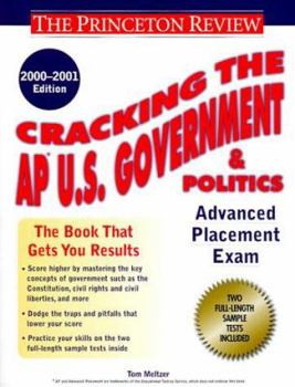 Paperback Cracking the AP U.S. Government and Politics Book