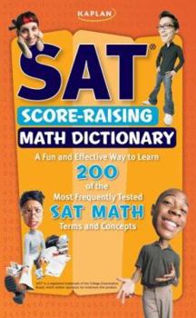 Paperback Kaplan SAT Score-Raising Math Dictionary Book