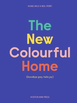 Hardcover The New Colourful Home Book