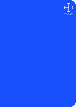 Paperback Cornflower Blue A5 Today Planner Book