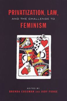 Paperback Privatization, Law, and the Challenge to Feminism Book