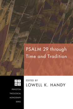 Paperback Psalm 29 Through Time and Tradition Book