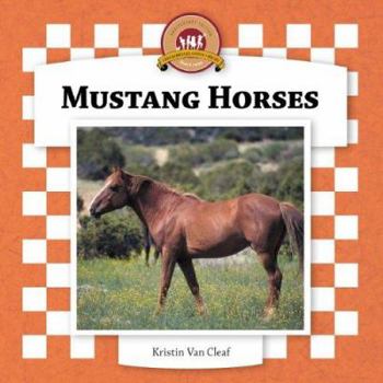 Library Binding Mustang Horses Book