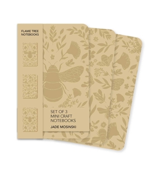 Jade Mosinski Set of 3 Mini Craft Notebooks