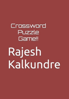 Paperback Crossword Puzzle Game!! Book