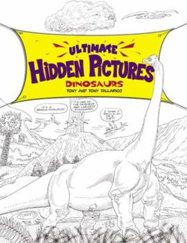 Paperback Ultimate Hidden Pictures: Dinosaurs Book