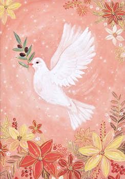 Hardcover Wings of Peace Small Boxed Holiday Cards (20 Cards, 21 Self-Sealing Envelopes) Book