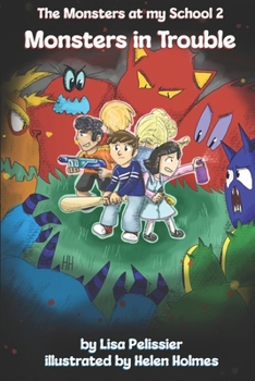 Paperback Monsters in Trouble Book