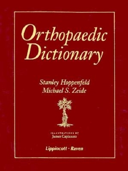 Hardcover Orthopaedic Dictionary Book