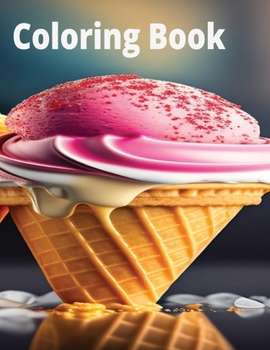 Paperback Coloring Book: Foods for Relaxation [Large Print] Book