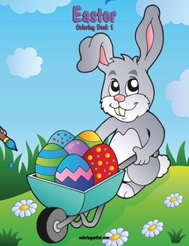 Paperback Easter Coloring Book 1 Book