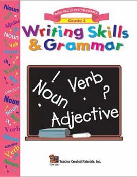 Paperback Writing Skills & Grammar, Grade 3 Book
