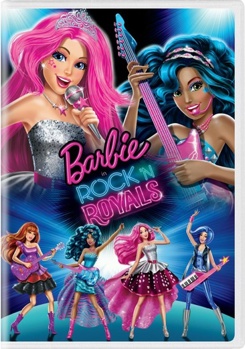 DVD Barbie in Rock 'N Royals Book