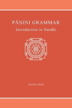 Paperback Panini Grammar: Introduction to Sandhi Book