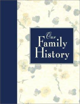 Hardcover Our Family History Book