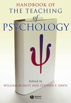 Paperback Handbook of the Teaching of Psychology Book