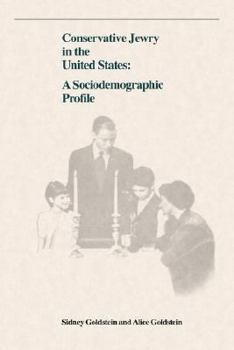 Paperback Conservative Jewry in the United States: A Socialdemographic Profile Book