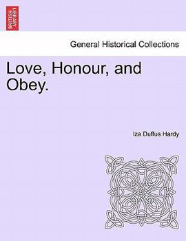 Paperback Love, Honour, and Obey. Book