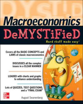 Paperback Macroeconomics Demystified Book