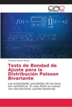 Paperback Tests de Bondad de Ajuste para la Distribución Poisson Bivariante [Spanish] Book