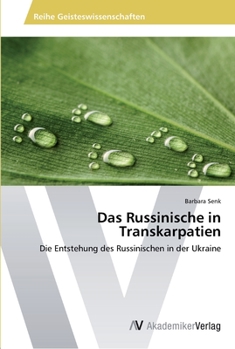 Paperback Das Russinische in Transkarpatien [German] Book