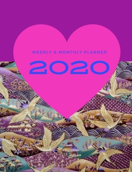 2020 Weekly & Monthly Planner: Beautiful Planner & Journal 2020 / Planner & Calendar / Personal Appointment / Academic Agenda Schedule Organizer / ... Holiday / Inspiring Design / 8,5 x 11 inch