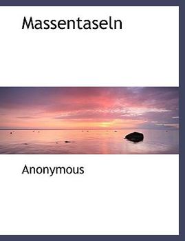 Paperback Massentaseln [Large Print] Book