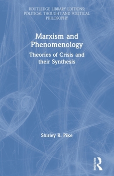 Paperback Marxism and Phenomenology Book