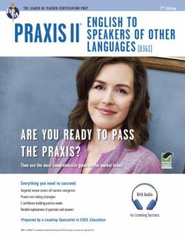 Paperback Praxis II: English to Speakers of Other Languages (0361): Book + Online Audio Book