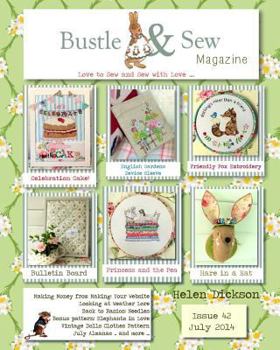 Paperback Bustle & Sew Magazine July 2014: Issue 42 Book