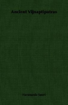 Paperback Ancient Vijnaptipatras Book