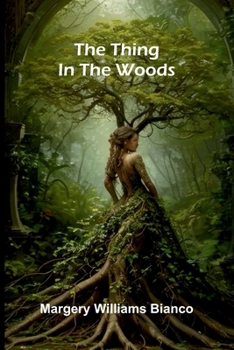Paperback The thing in the woods Book