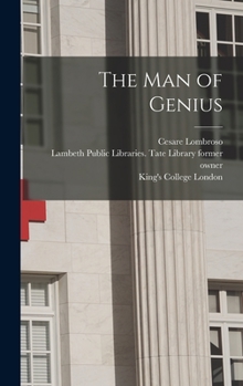 Hardcover The Man of Genius [electronic Resource] Book