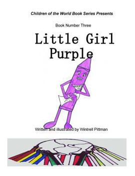 Paperback Little Girl Purple Book
