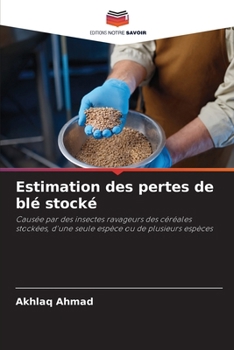 Paperback Estimation des pertes de blé stocké [French] Book