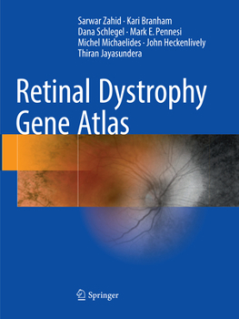 Paperback Retinal Dystrophy Gene Atlas Book