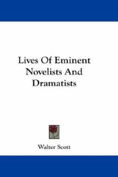 Paperback Lives of Eminent Novelists and Dramatists Book
