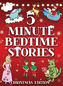 Hardcover 5 Minute Bedtime Stories for Kids - Christmas Collection Book