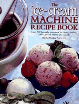 Hardcover Ice Cream Machine Recipe Book