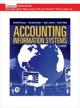 Hardcover Accounting Information Systems [rental Edition] Book