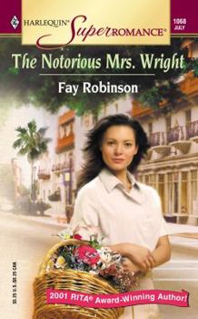 Hardcover The Notorious Mrs. Wright Book