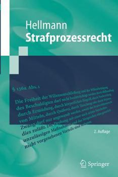 Paperback Strafprozessrecht [German] Book